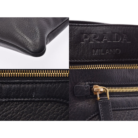 Prada Shoulder Leather Black Bag - Picture 7 of 12